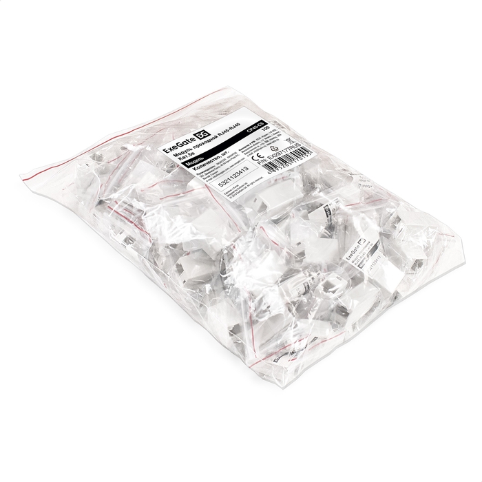 Pass-through module RJ45-RJ45 Cat.5e 100pcs